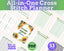 Sunflower Cross Stitch Planner PDF