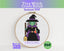 Tiny Little Witch Cross Stitch Pattern PDF