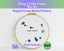 Cabo Verde Cross Stitch Pattern: Tiny Flag Map
