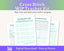 Cross Stitch WIP Tracker Kit - Printable