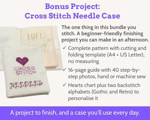 Cross Stitch Planner and Floss Organizer Bundle