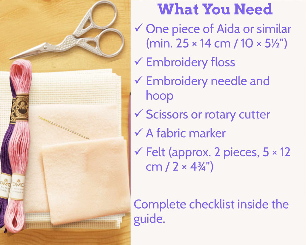 Cross Stitch Needle Case Pattern