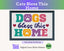 Dogs Bless This Home – Dog Cross Stitch Pattern PDF