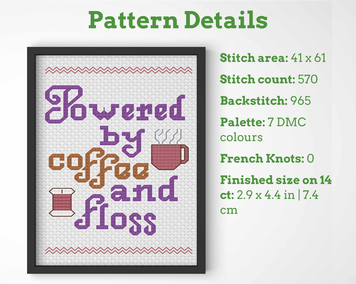 Funny Cross Stitch Pattern Bundle: 4 Funny Stitcher Sayings