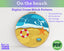 On the Beach Cross Stitch Pattern PDF