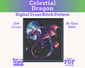 Celestial Dragon Cross Stitch Pattern