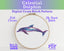 Celestial Dolphin Cross Stitch Pattern PDF