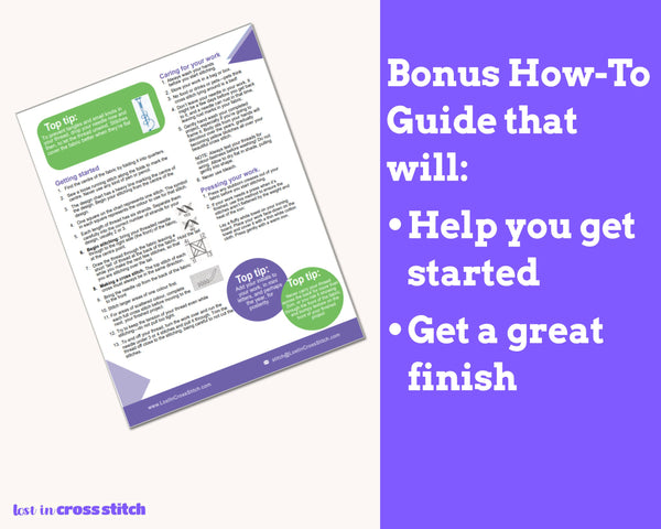 Kitten and Cactus Cross Stitch Pattern PDF
