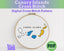 Canary Islands Cross Stitch Pattern: Tiny Flag Map