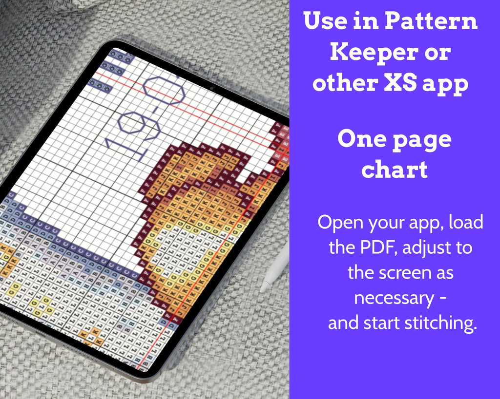 Sleepy Puppy Birth Sampler Cross Stitch Pattern PDF (DIY with Alphabet Charts)