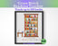 Cross Stitch Bookshelf Reading Tracker 100 Books Pattern