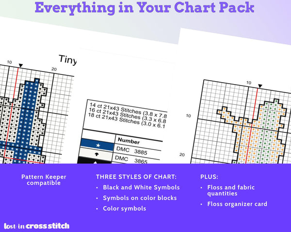 Finland Cross Stitch Pattern: Tiny Flag Map