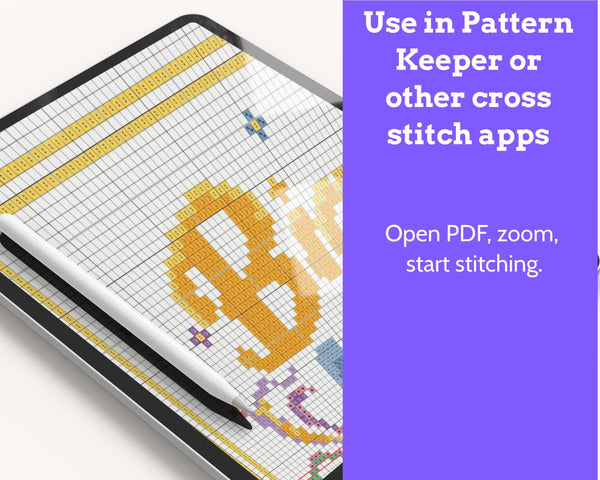 Big Fan of Human Rights Cross Stitch Pattern PDF