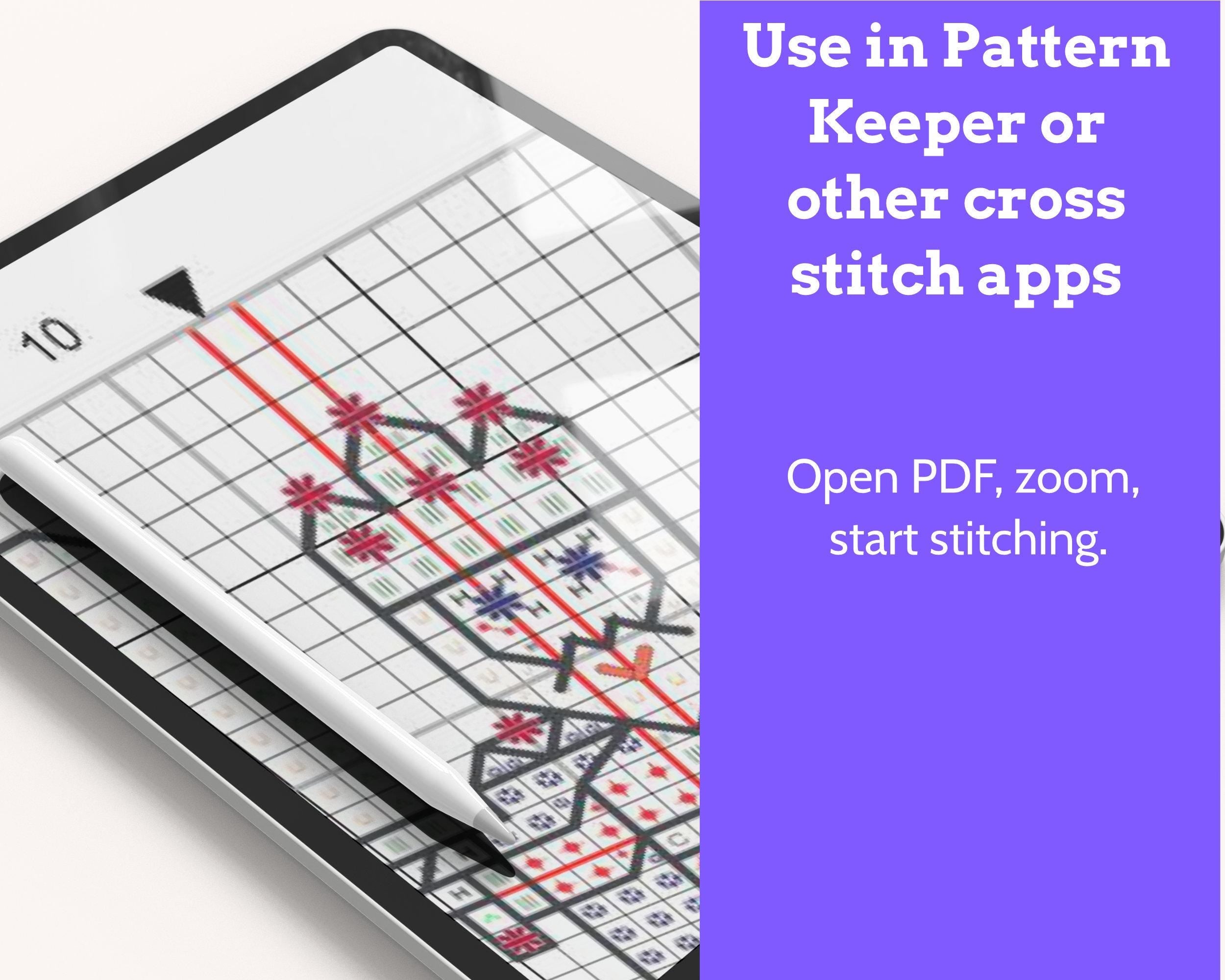 Tiny Little King Cross Stitch Pattern PDF