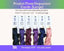 Cross Stitch Project Floss Organisation Cards PDF, Large (3 per page)