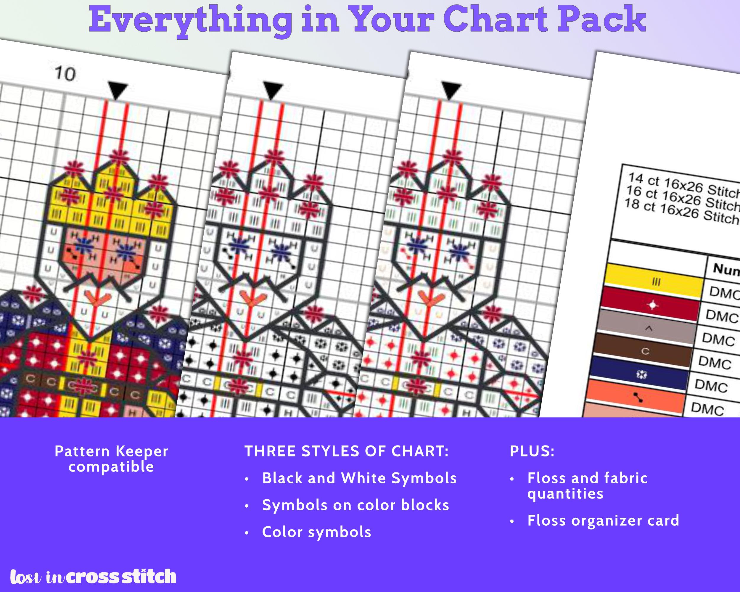 Tiny Little King Cross Stitch Pattern PDF