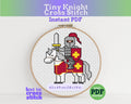 Tiny Little Knight Cross Stitch Pattern PDF