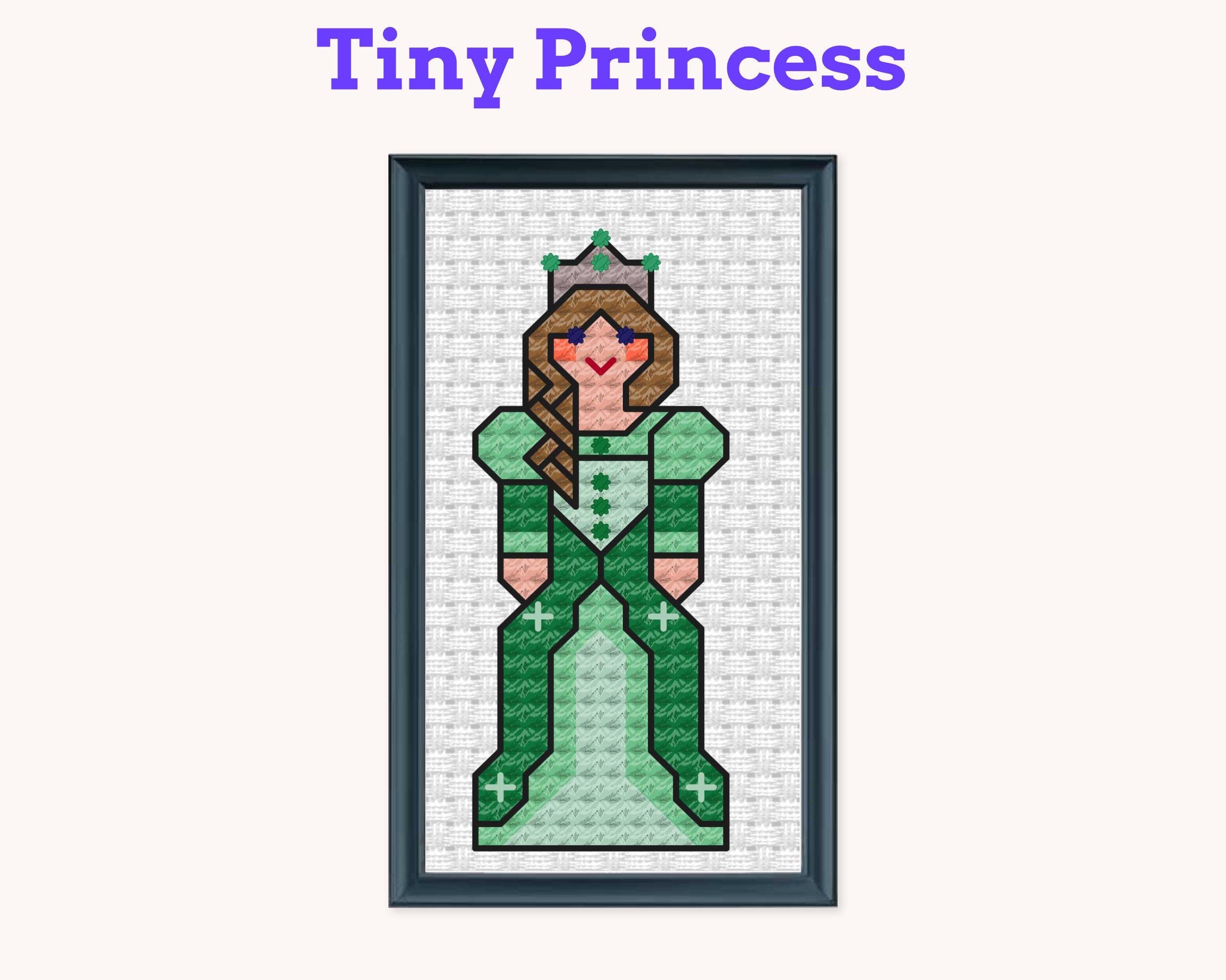 Tiny Little Princess Cross Stitch Pattern PDF