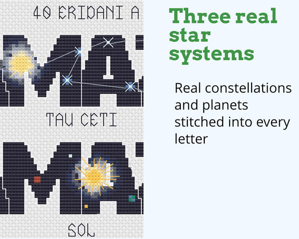 Amaze Amaze Amaze Cross Stitch Pattern
