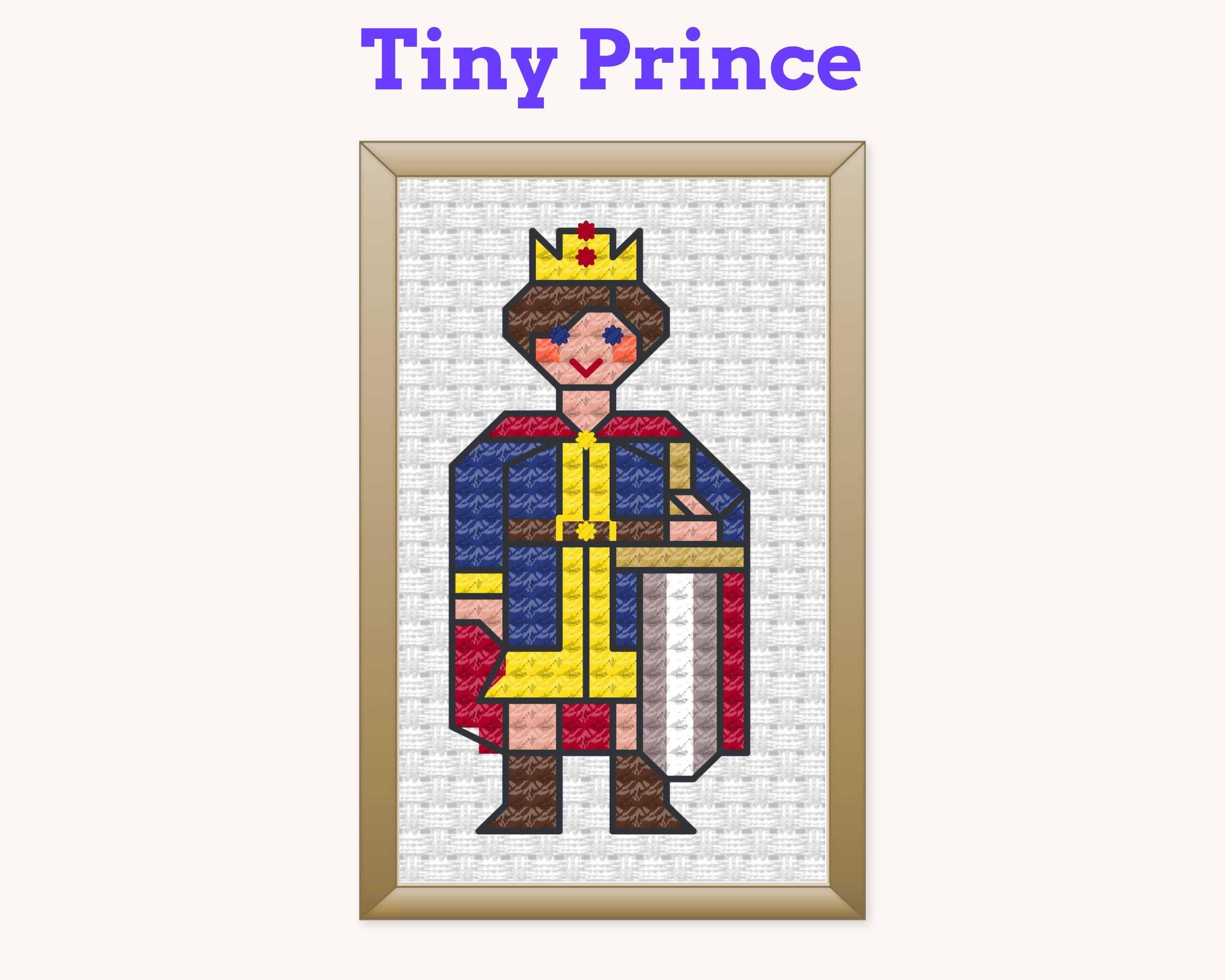 Tiny Little Prince Cross Stitch Pattern PDF