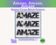 Amaze Amaze Amaze Cross Stitch Pattern