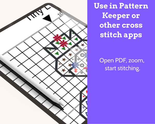 Tiny Little Prince Cross Stitch Pattern PDF