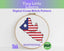 Liberia Cross Stitch Pattern: Tiny Flag Map