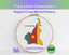 Cameroon Cross Stitch Pattern: Tiny Flag Map