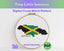 Jamaica Cross Stitch Pattern: Mini Flag Map