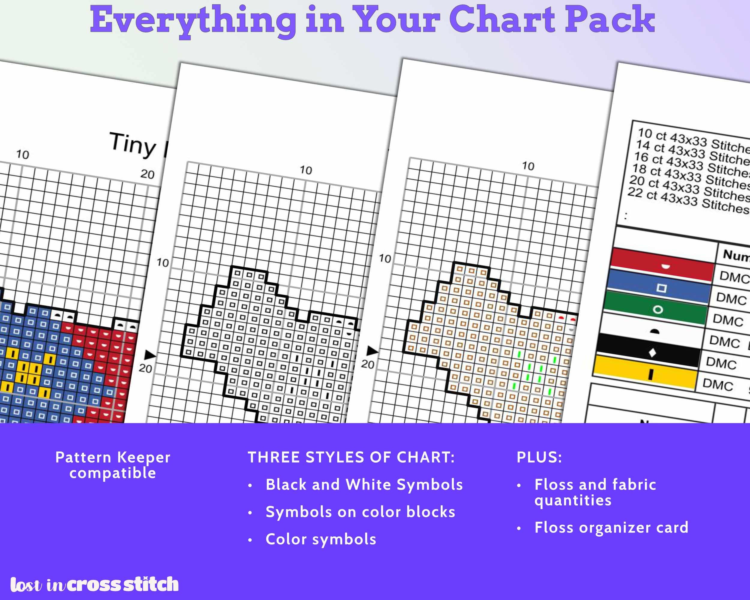 Mediterranean Cross Stitch Pattern Bundle: 18 Southern Europe Flag Map Patterns