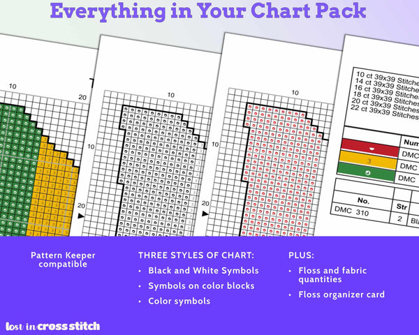 Mali Cross Stitch Pattern: Tiny Flag Map