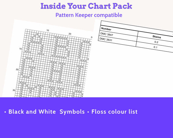 Typewriter Alphabet Cross Stitch Pattern PDF