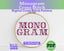 Monogram Cross Stitch Alphabet Pattern PDF