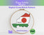 Niger Cross Stitch Pattern: Tiny Flag Map