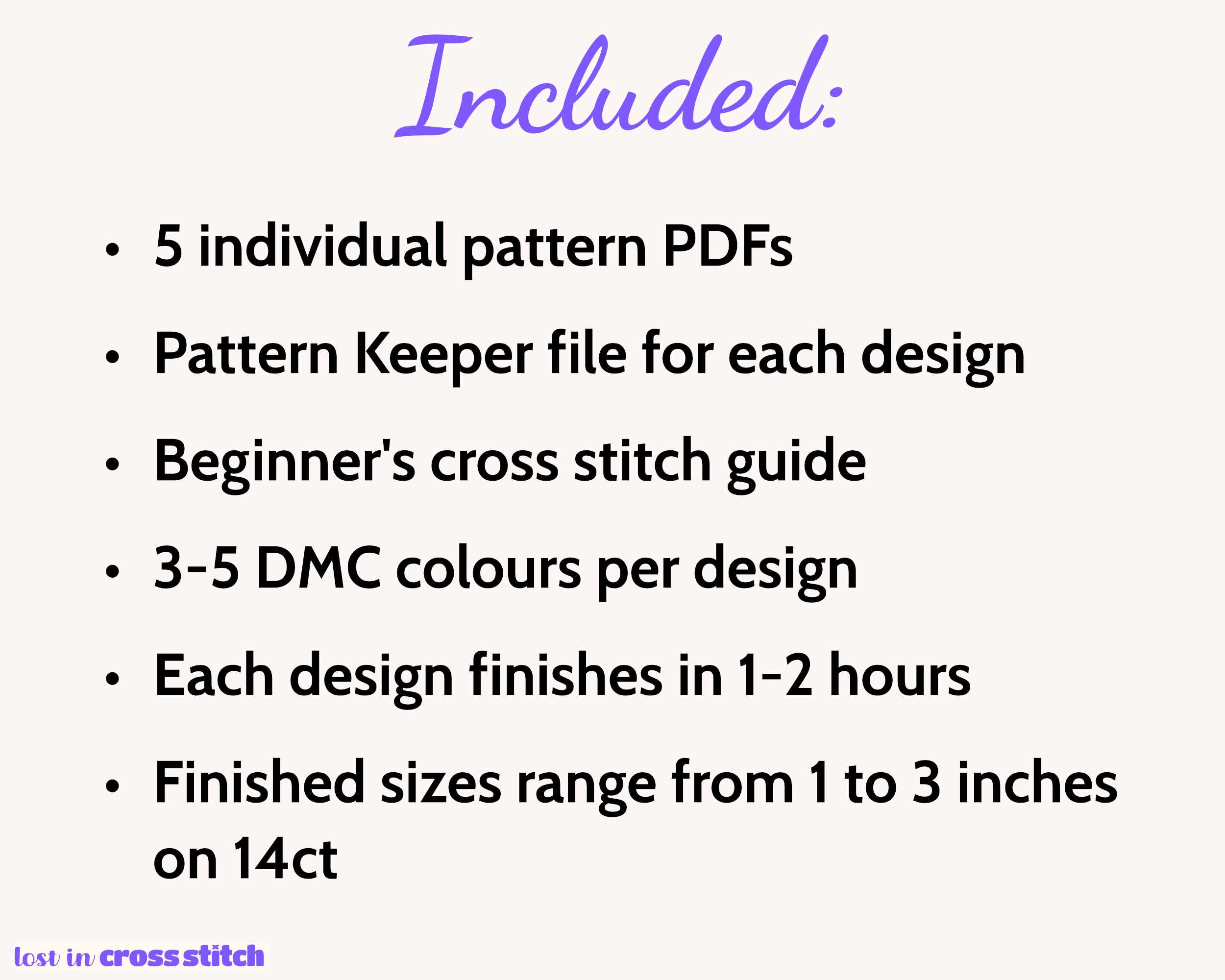 Central Asia Cross Stitch Pattern Bundle