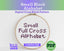 Small Block Alphabet Cross Stitch Pattern
