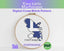 Martinique Cross Stitch Pattern: Mini Flag Map