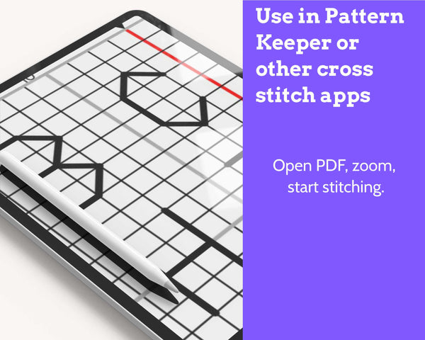 Small Backstitch Alphabet Set: Four Cross Stitch Fonts for Names and Dates