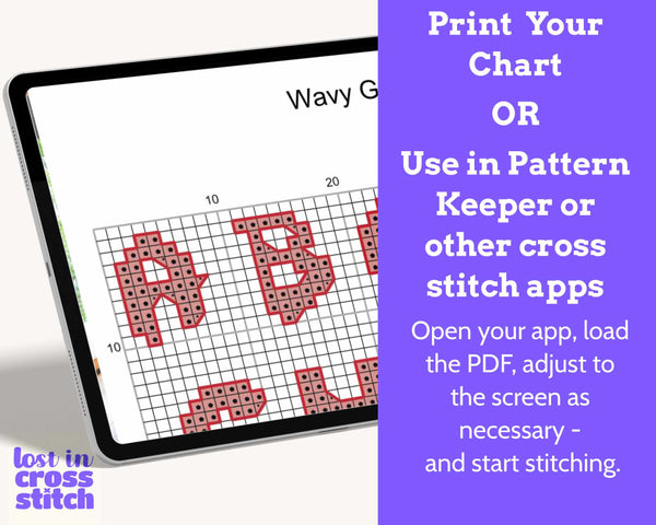 Spooky Ghost Cross Stitch Alphabet: Bloody Halloween Font